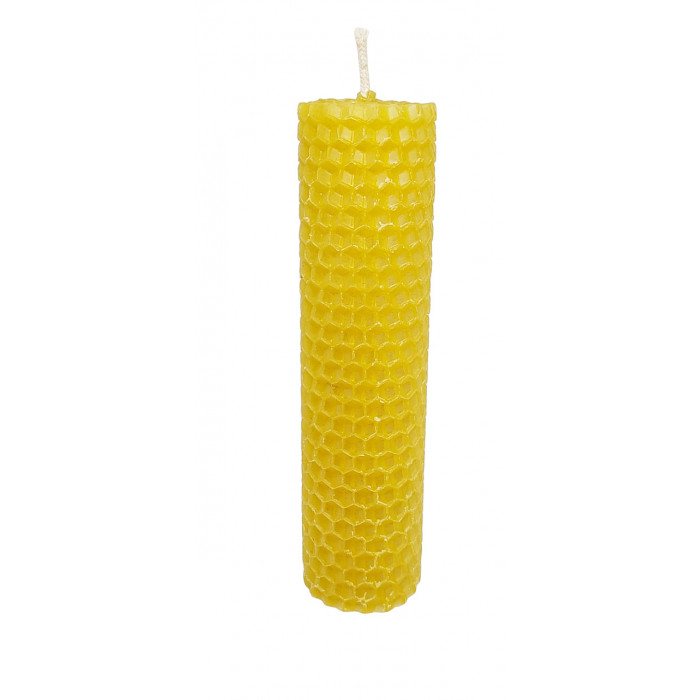 Свічка з вощини жовта