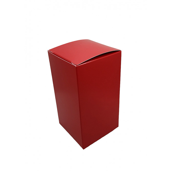 Коробка для пакування подарунків темно-червона
